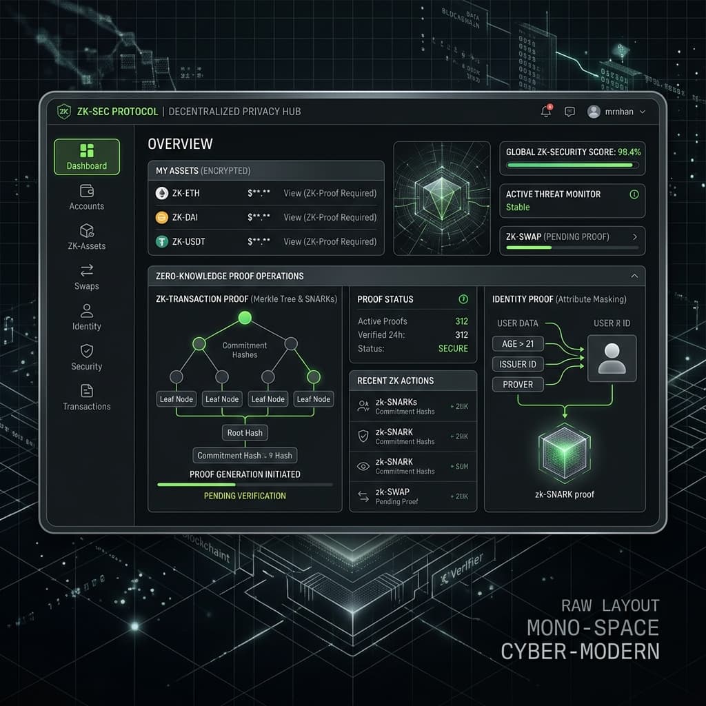 ANON Dapp project screenshot